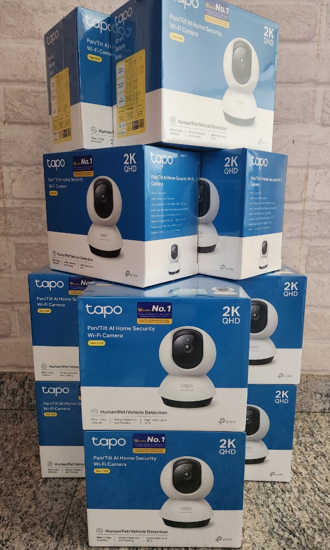 TP-Link Tapo C220, Pan/Tilt AI Home Security Wi-Fi Camera, Enhanced Night  Vision