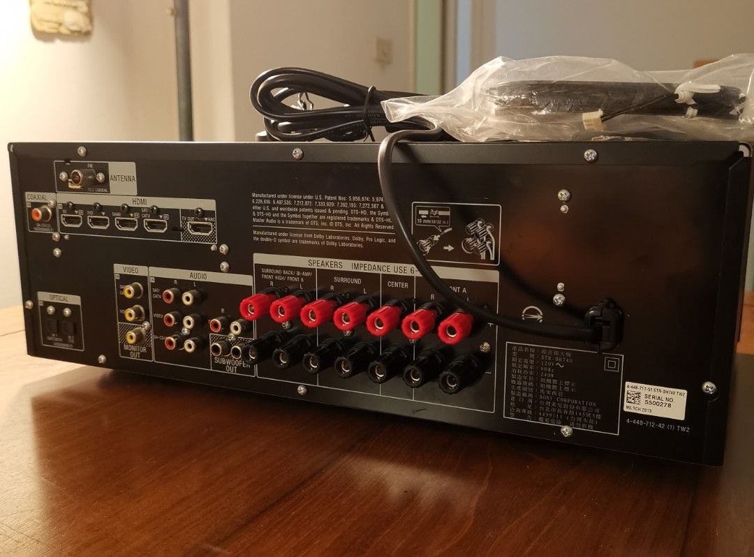 SONY ソニー STR-DH740 マルチチャンネルインテグレートアンプ 美品