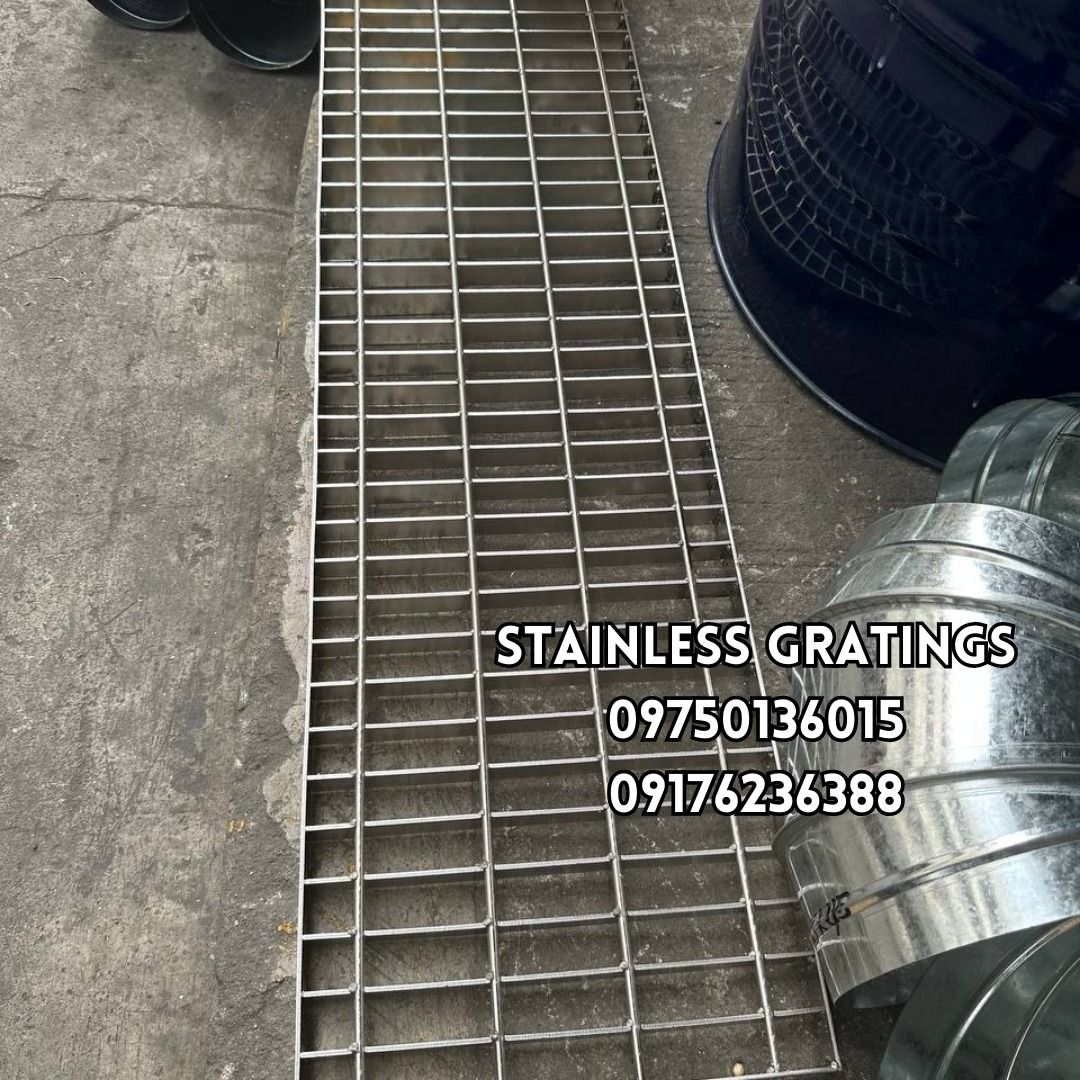 Stainless Gratings (Category: Industrial Equipment) located in Manila. Submitted by sanshinsales (Listing ID 1280113468, Image 1). Description: 𝙏𝙖𝙠𝙚𝙯𝙤 𝙄𝙣𝙙𝙪𝙨𝙩𝙧𝙞𝙖𝙡 𝙎𝙪𝙥𝙥𝙡𝙮 𝐊𝐢𝐧𝐝𝐥𝐲 𝐂𝐚𝐥𝐥/𝐌𝐞𝐬𝐬𝐚𝐠𝐞 𝐮𝐬 𝐟𝐨𝐫 𝐲𝐨𝐮𝐫 𝐪𝐮𝐞𝐬𝐭𝐢𝐨𝐧𝐬 𝐚𝐧𝐝 𝐨𝐭𝐡𝐞𝐫 𝐢𝐧𝐪𝐮𝐢𝐫𝐢𝐞𝐬. Item: Stainless Gratings Specs: 30cm x 1mtr 𝐀𝐋𝐋 𝐏𝐑𝐈𝐂𝐄𝐒 𝐀𝐑𝐄 𝐒𝐔𝐁𝐉𝐄𝐂𝐓 𝐓𝐎 𝐂𝐇𝐀𝐍𝐆𝐄 𝐖𝐈𝐓𝐇𝐎𝐔𝐓 𝐏𝐑𝐈𝐎𝐑 𝐍𝐎𝐓𝐈𝐂𝐄. 