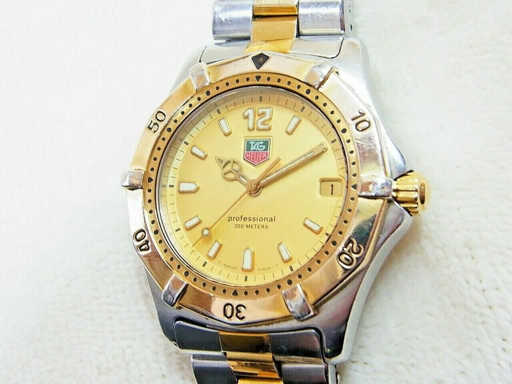 Tag Heuer WK1121 Classic 2000 Two tone 42mm Sapphire Quartz Swiss