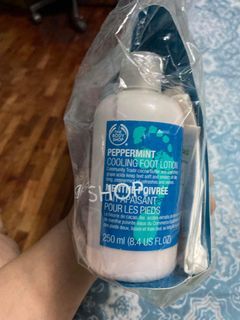 The Body Shop  Peppermint  Cooling Lotion   ( Brandnew  )  450