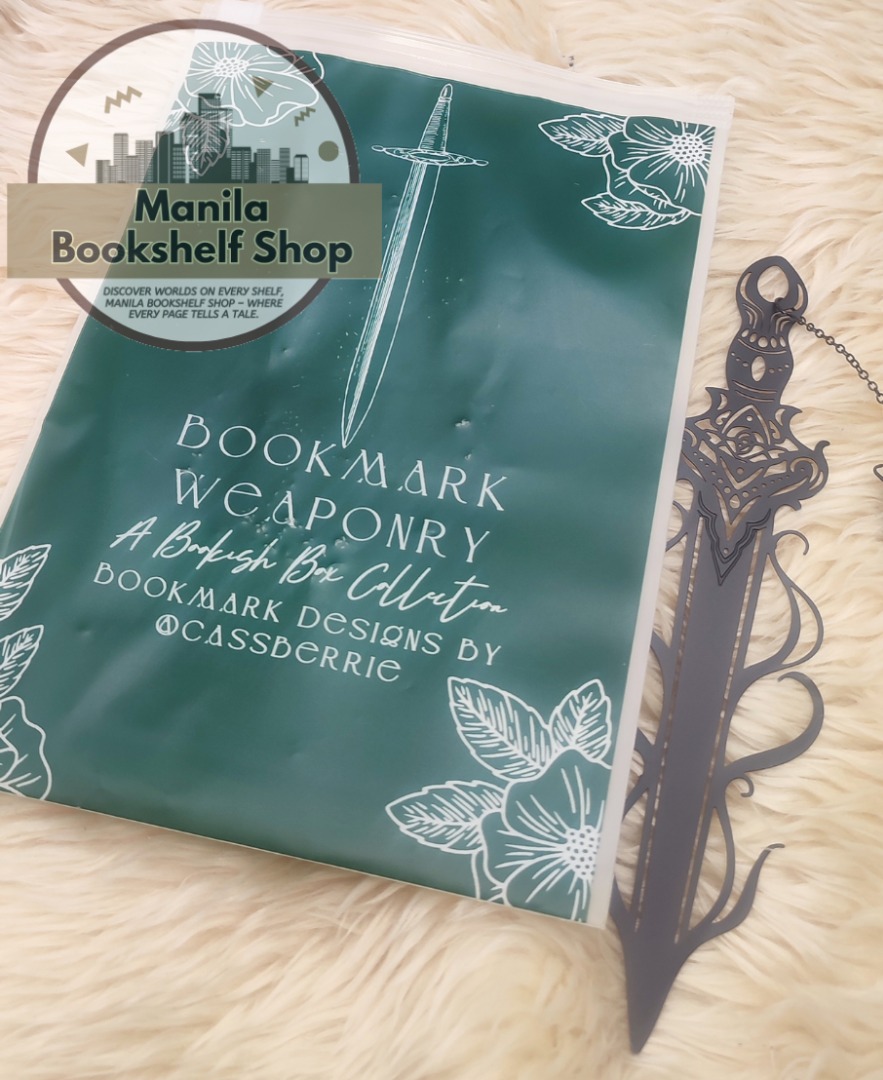 The Bookish Shop Exclusive Merch: Metal bookmark inspired by The ...