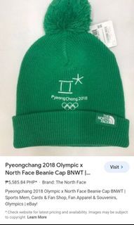 The north face x Pyeongchang olympic 2018 beanie