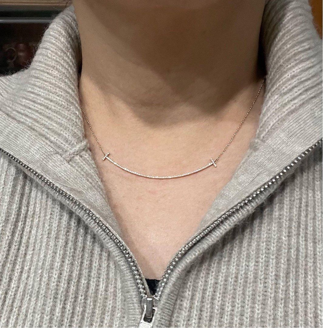 Tiffany t smile best sale pendant