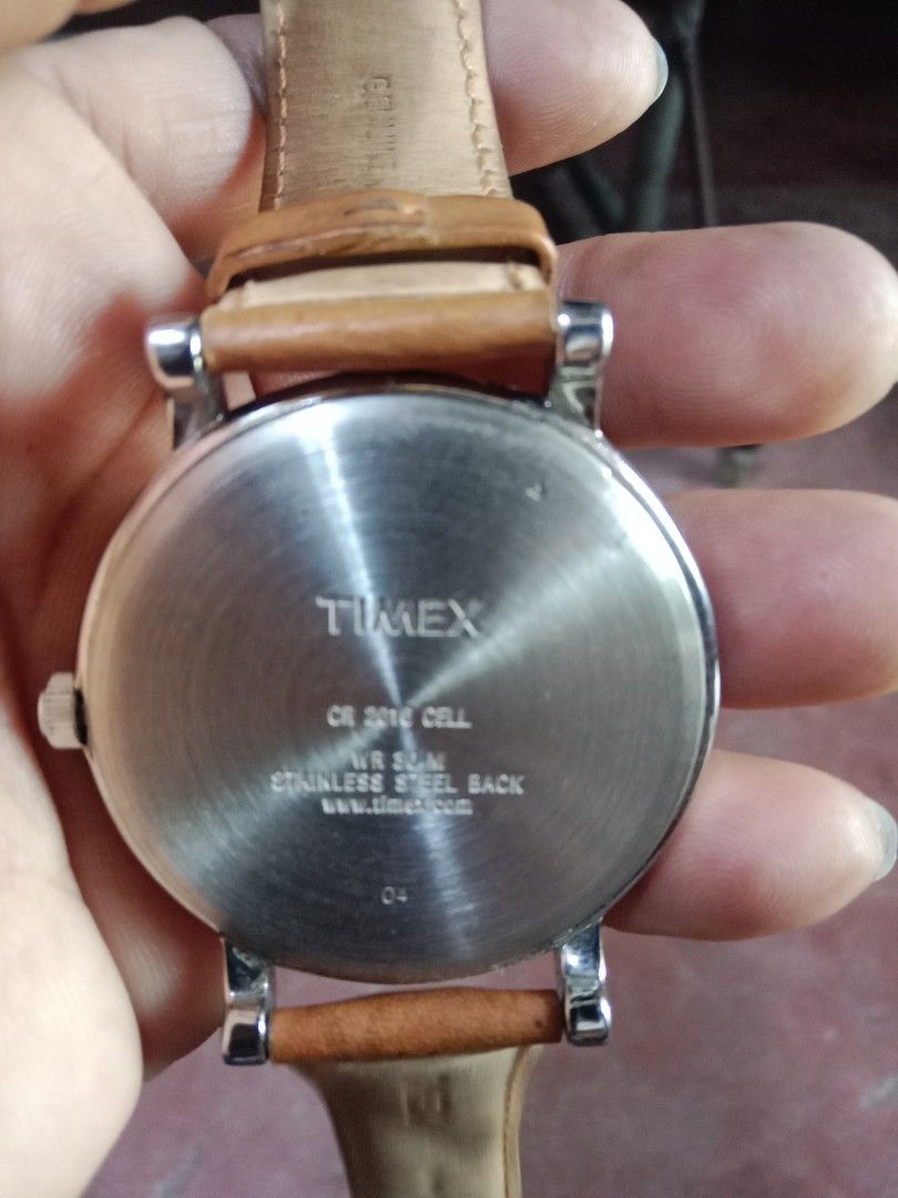 Timex indiglo cr2016 sales cell wr 30m