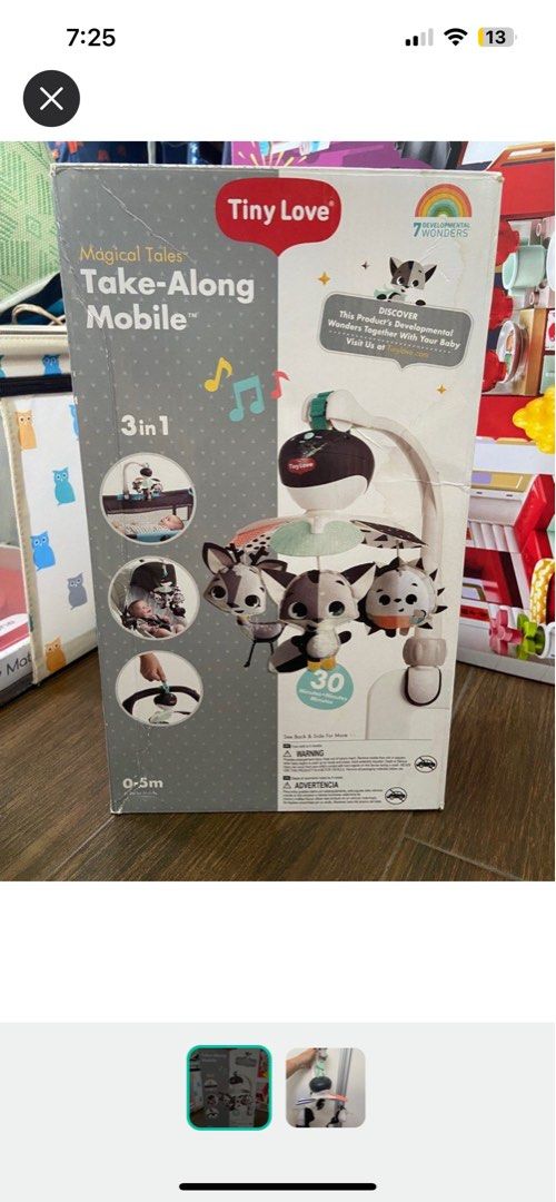 Tiny love crib mobile, Babies & Kids, Baby Nursery & Kids Furniture