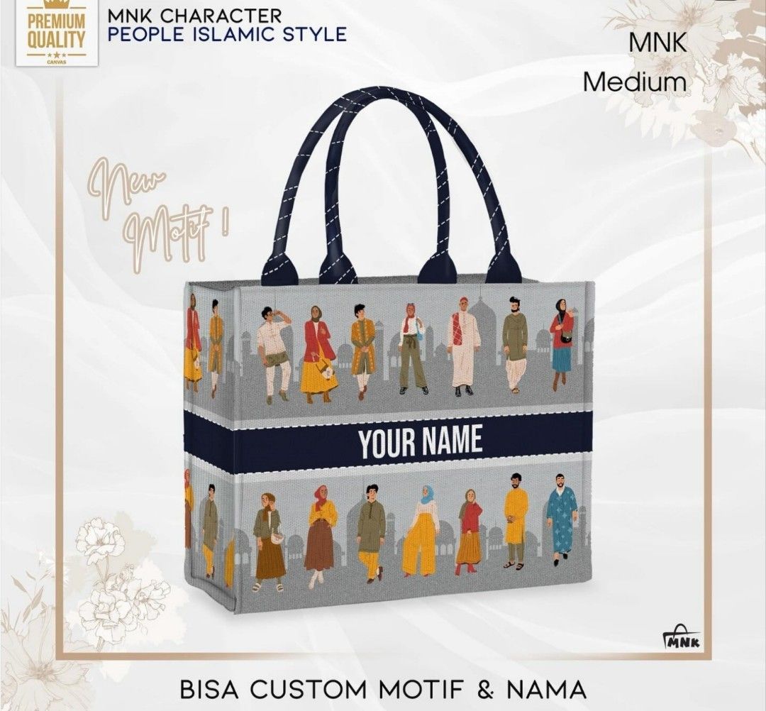 Customized discount canvas bag