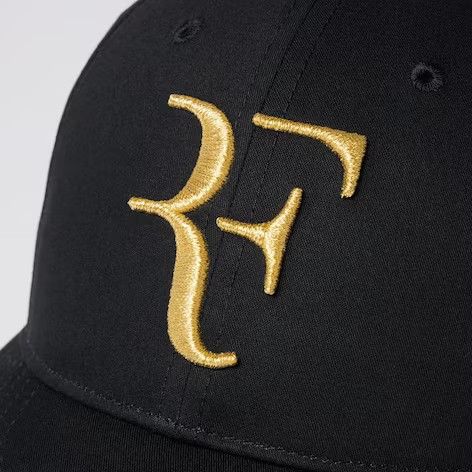 Black roger discount federer hat