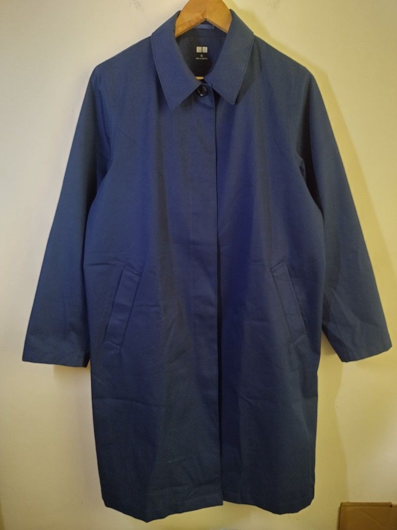 Uniqlo blocktech soutien collar coat top