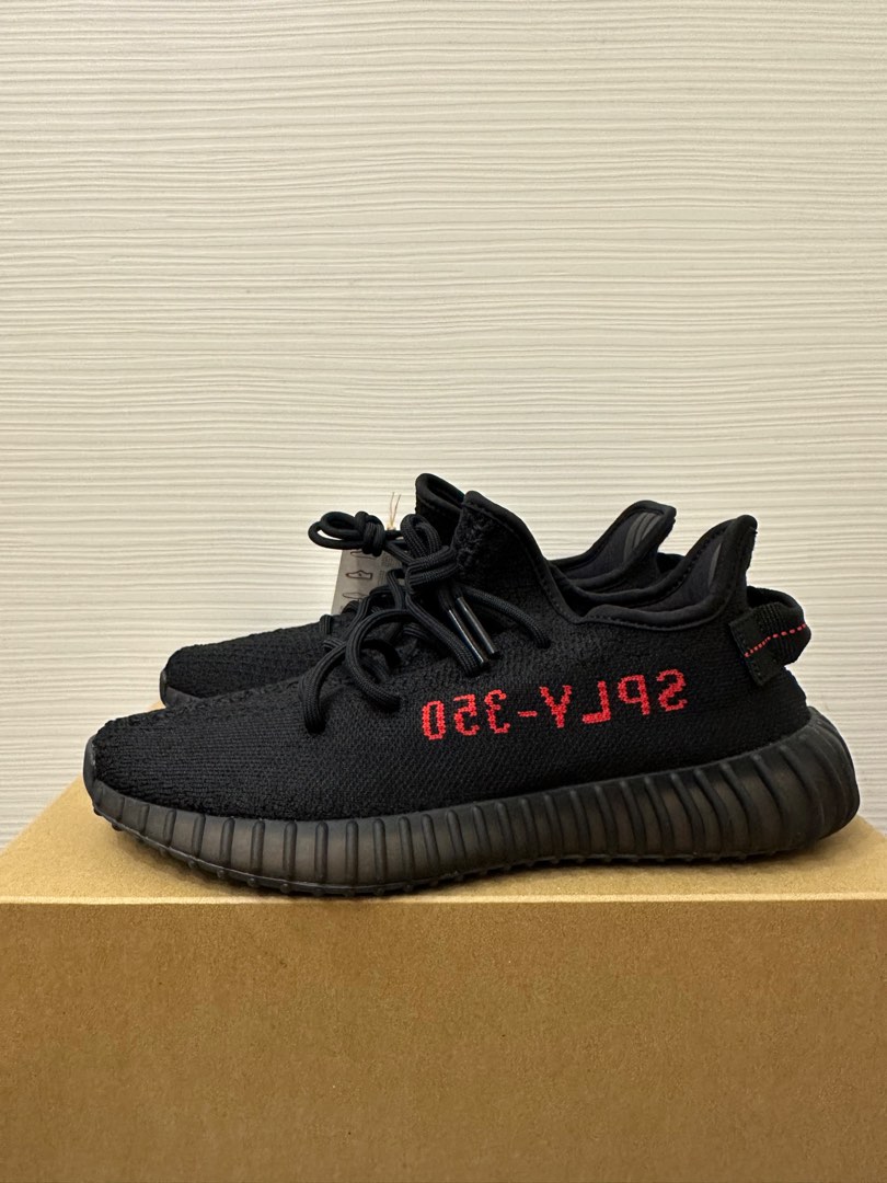 US 7.5 BNDS Adidas Yeezy 350 Bred Men s Fashion Footwear