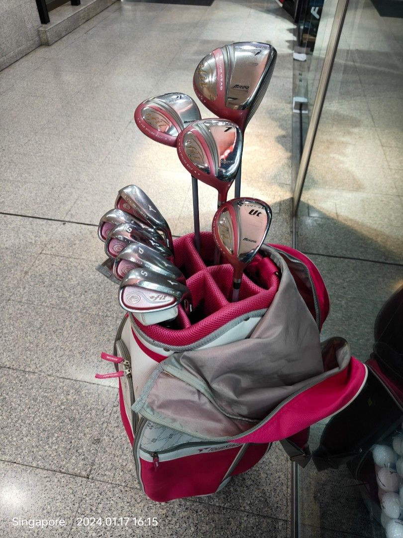 Used Mizuno Efil Lady Set 11pcs Sports Equipment Sports