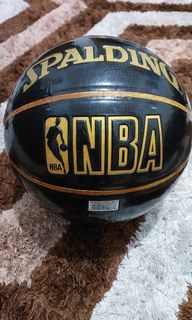 Used Spalding NBA Black Ball