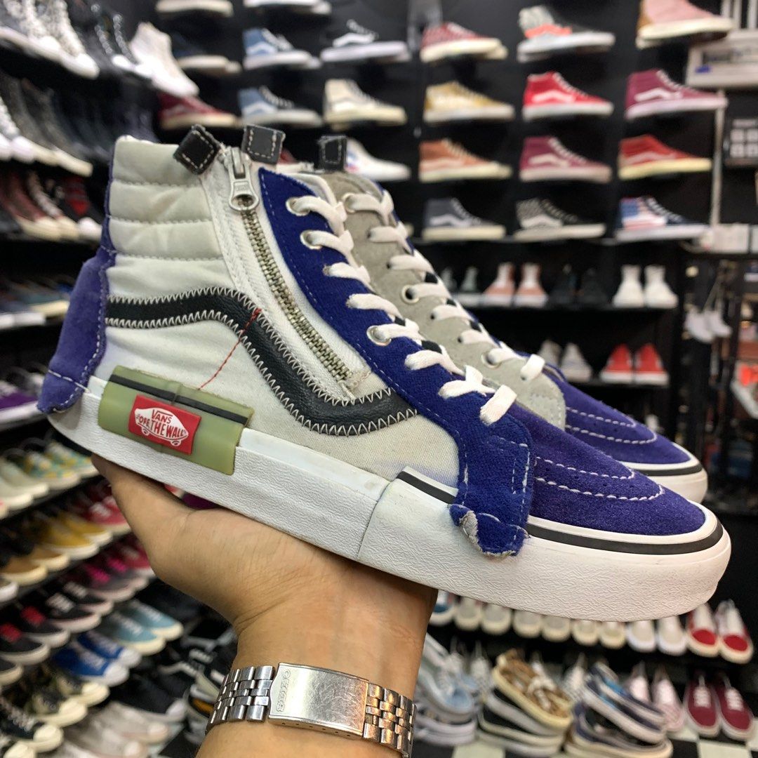 Vans Sk8 Hi Reissue Cap Men s Fashion Footwear Sneakers on