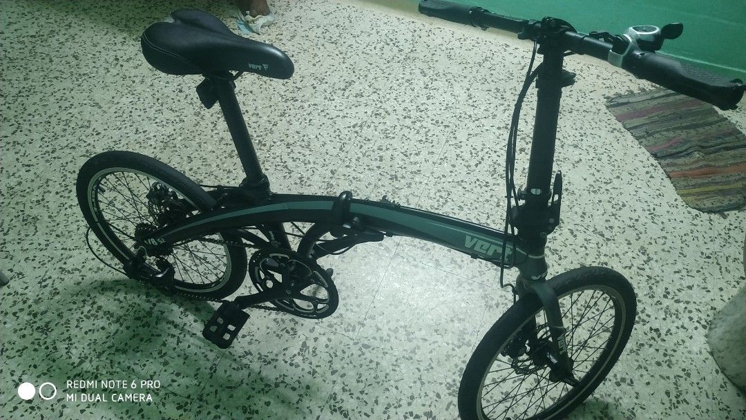 Vert hotsell foldable bicycle