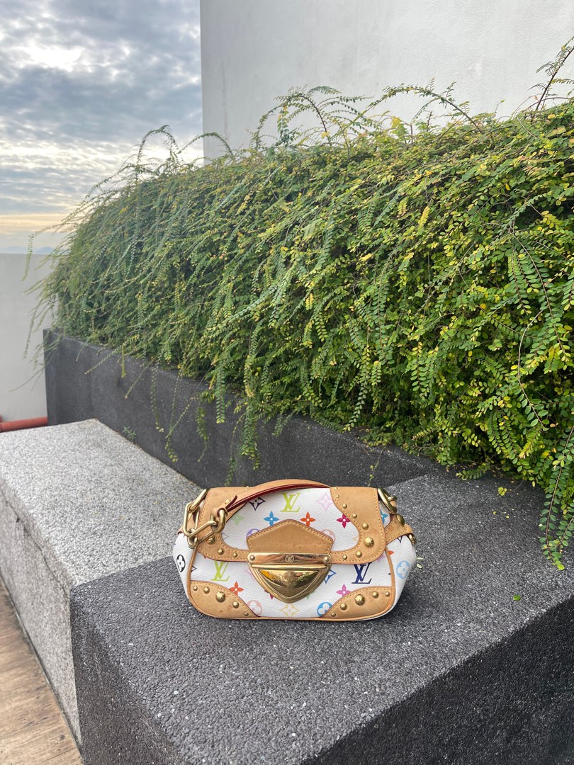 Very Cheap Deal LOUIS VUITTON White Monogram Multicolore