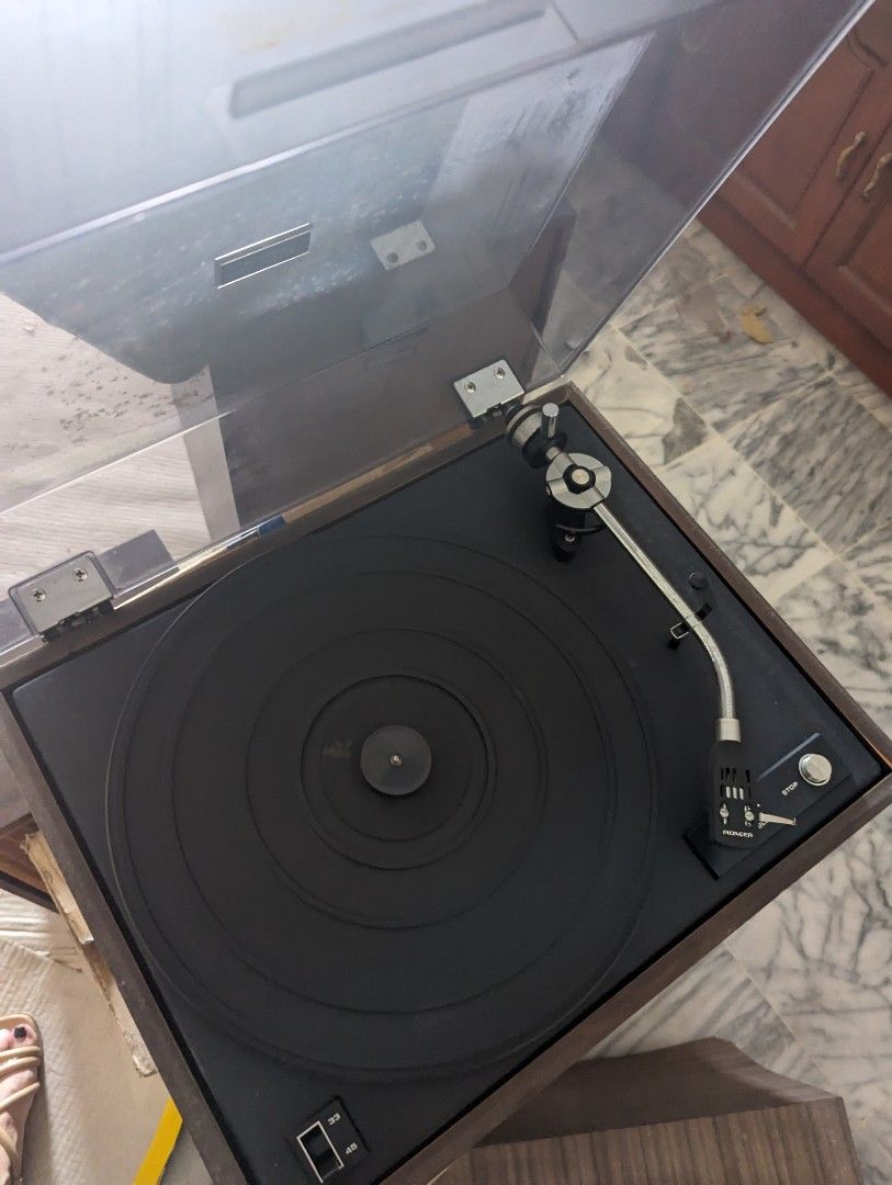 Vintage 70s Pioneer SPL 100 Turntable Vinyl, Audio, Other Audio