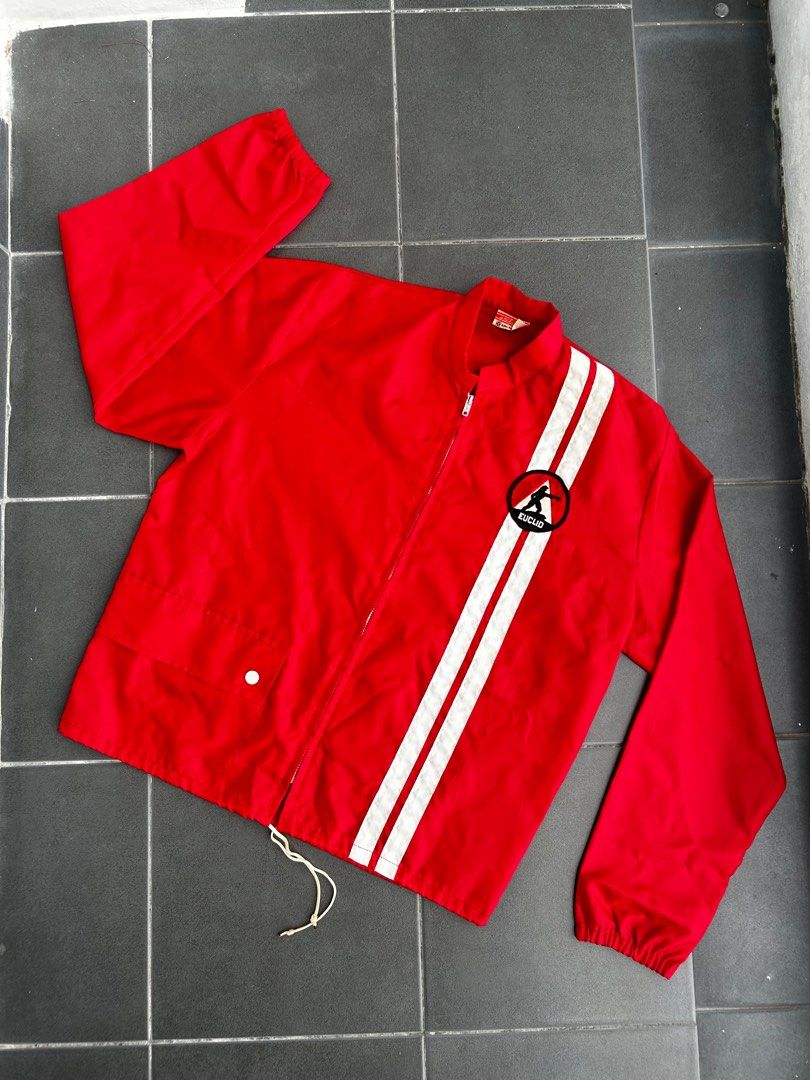 Vintage nylon racing jacket deals