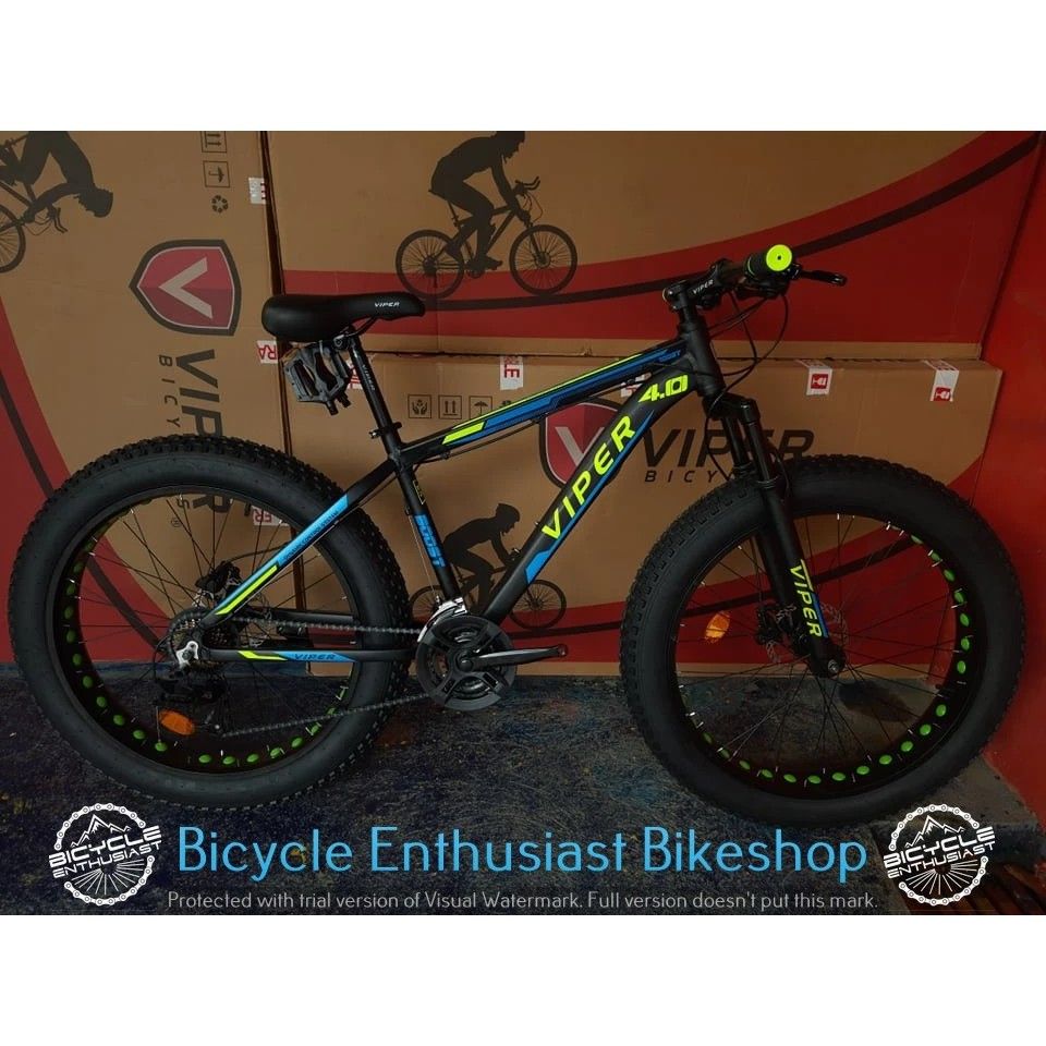 Viper Boost 2.0 Fatbike Fat bike 26 Mechanical Brakes