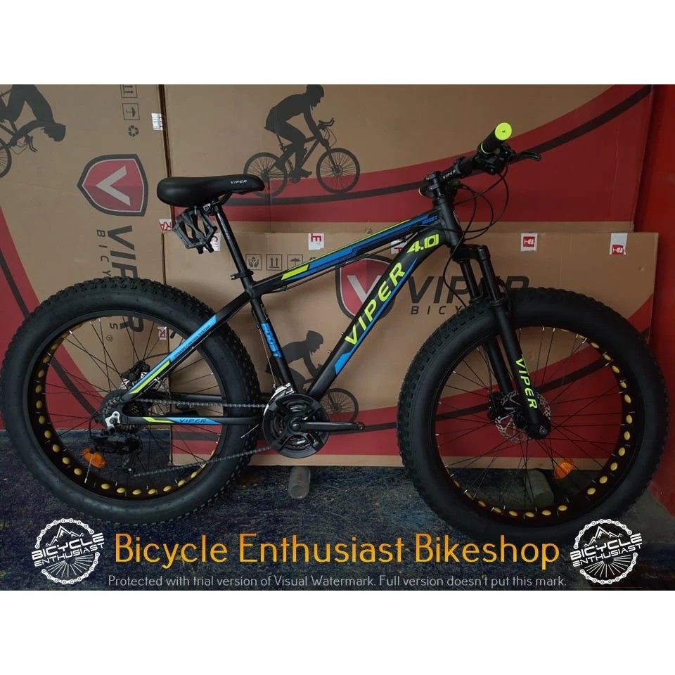 Viper Boost 2.0 Fatbike Fat bike 26 Mechanical Brakes Sports Equipment Bicycles Parts Bicycles on Carousell