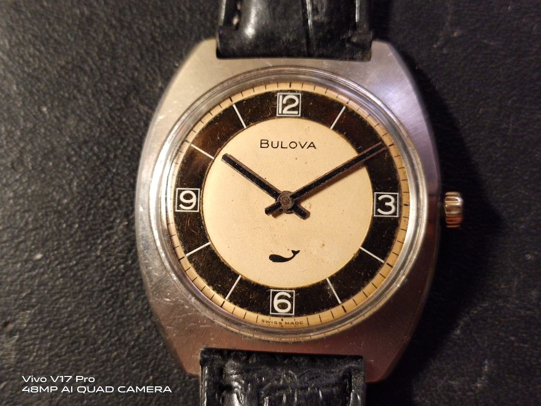 Vtg Bulova Mechanical Hand Winding Watch