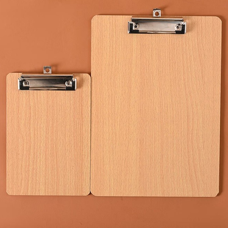 Wooden inspired Clip Board Paper Document Holder Clipboard Menu ...