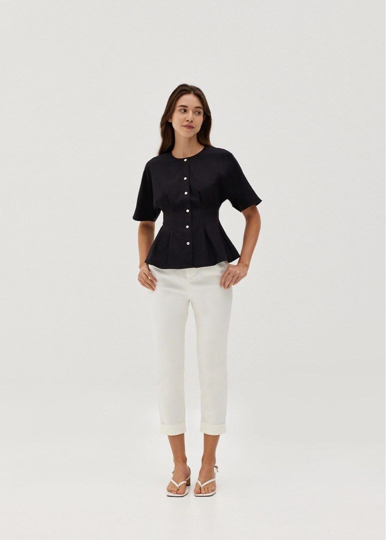 love bonito peplum top