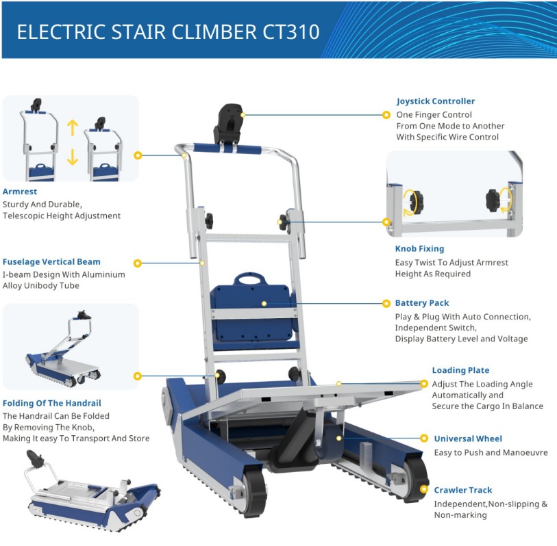 XSTO Powered Stair Climber CT310 Everything Else on Carousell