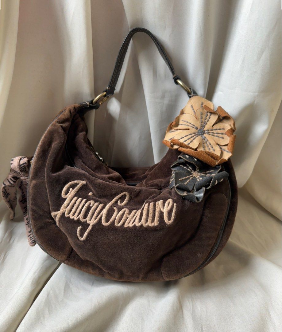 BRAND NEW JUICY COUTURE BAG IN BROWN, Women's Fashion, Bags & Wallets,  Purses & Pouches on Carousell