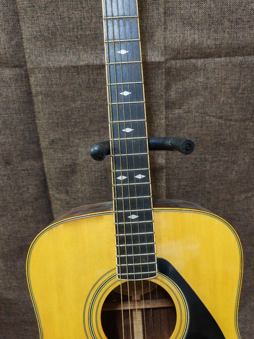Yamaha FG 345 II 1980s Natural Dreadnought Acoustic Guitar