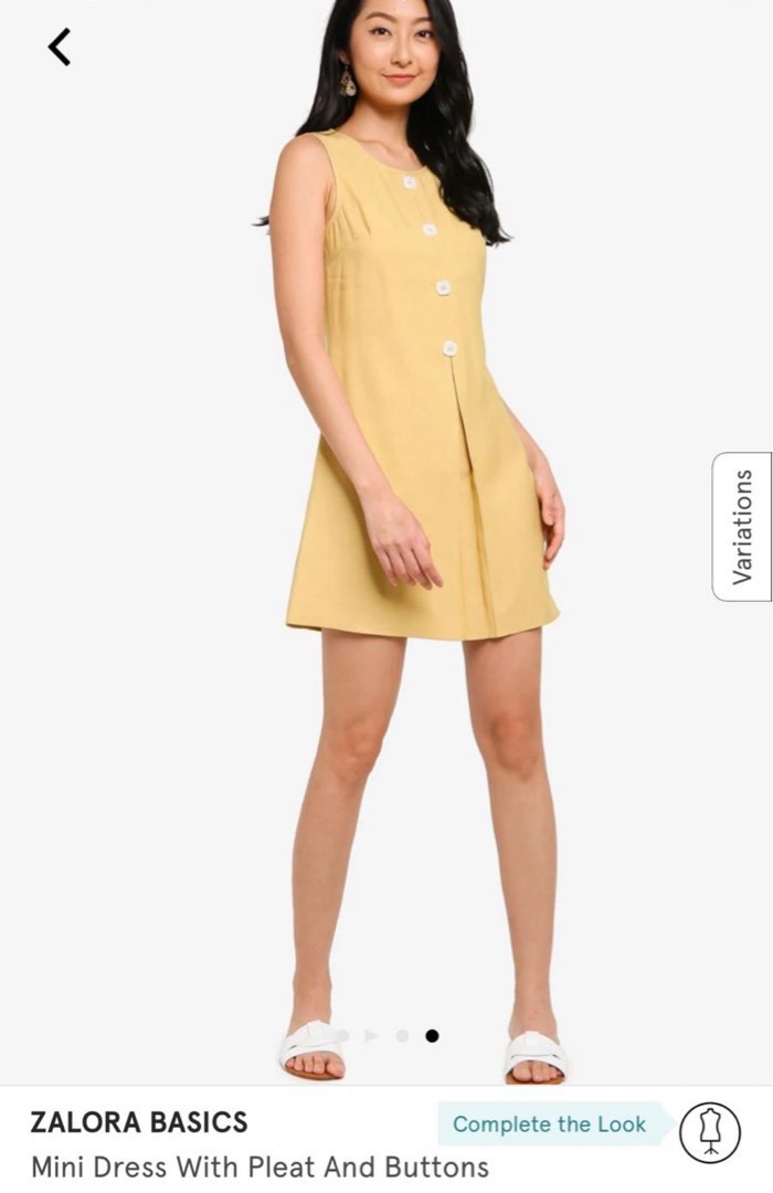 Zalora yellow dress discount