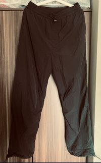 Zara Man Parachute Pants Black