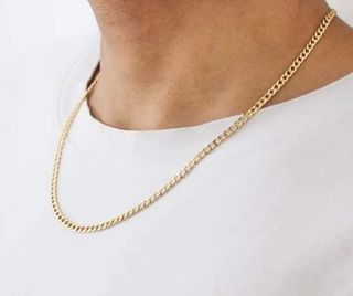18k Gold Necklace for Men