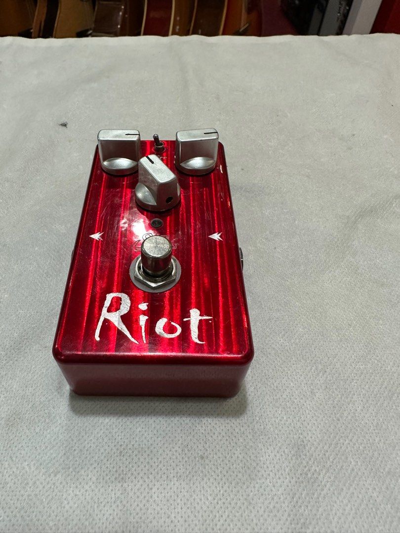 Riot distortion crimson red ギター Riot distortion crimson