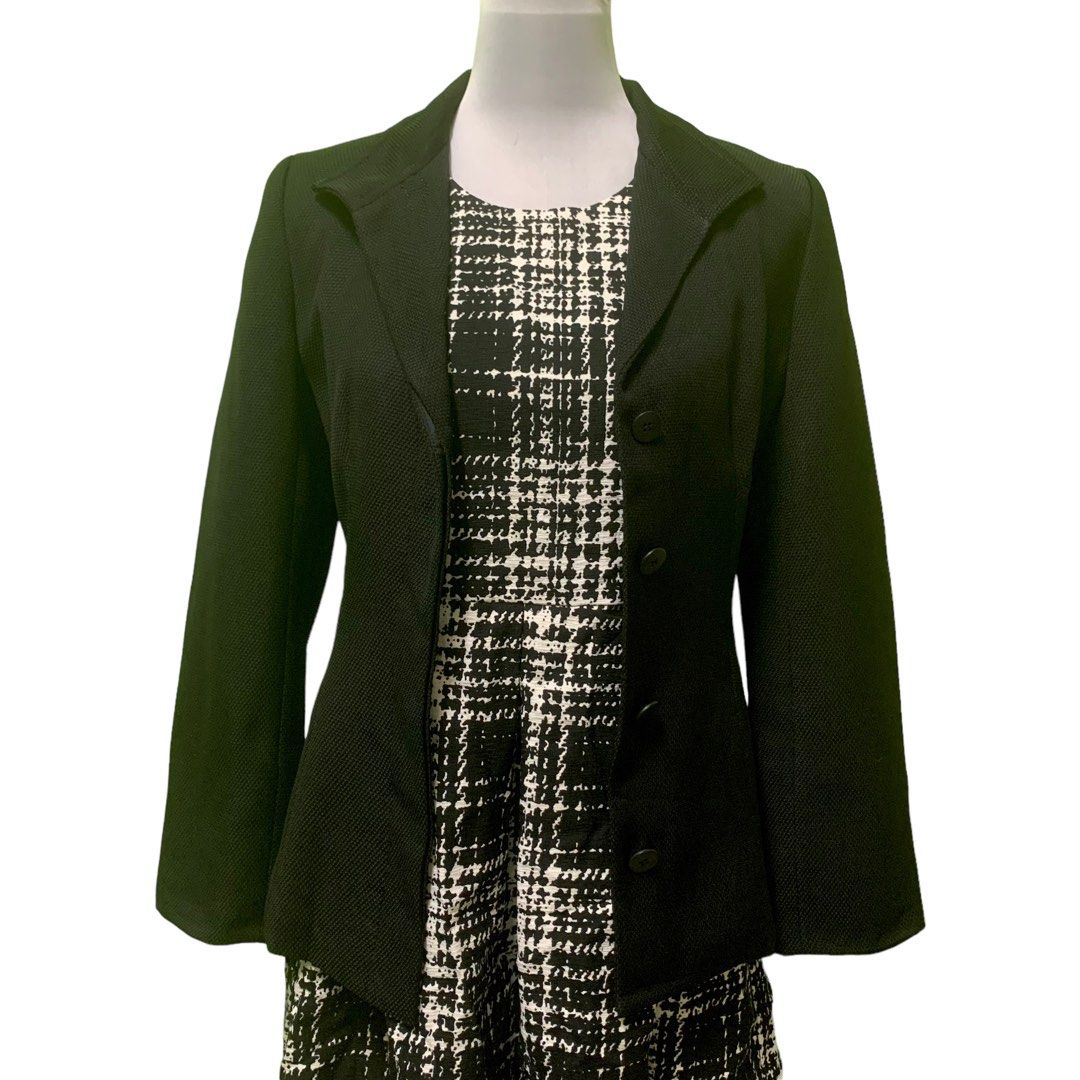 515 Size S Pit 18 Black Blazer Women Perempuan Preloved Bundle
