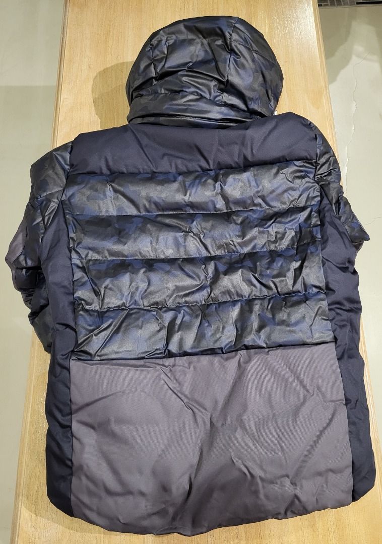 Moncler 41853 57623 Kander Nylon Camo Down SKI Jacket Color BLUE CAMO Carousell