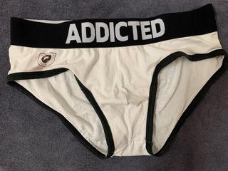 Addicted Army Green Underwear 2nd Hand include postage fee, Men's Fashion,  Bottoms, New Underwear on Carousell
