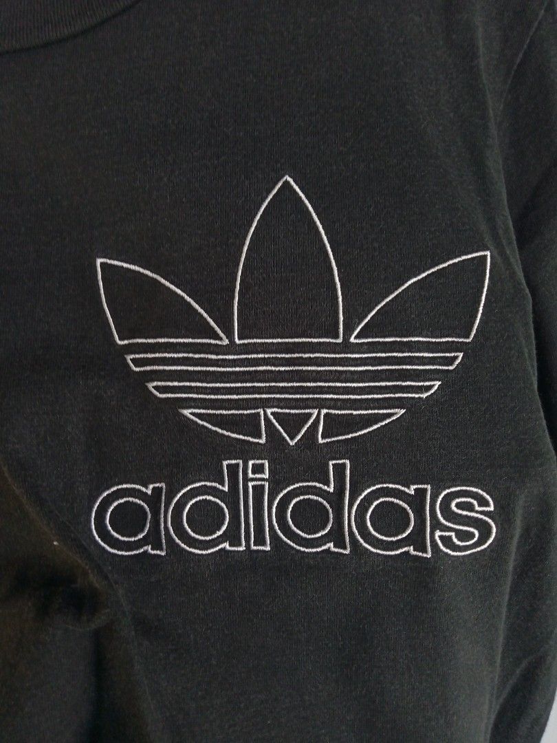 Adidas Original Outline Logo Shirt, Men's Fashion, Tops & Sets, Tshirts ...