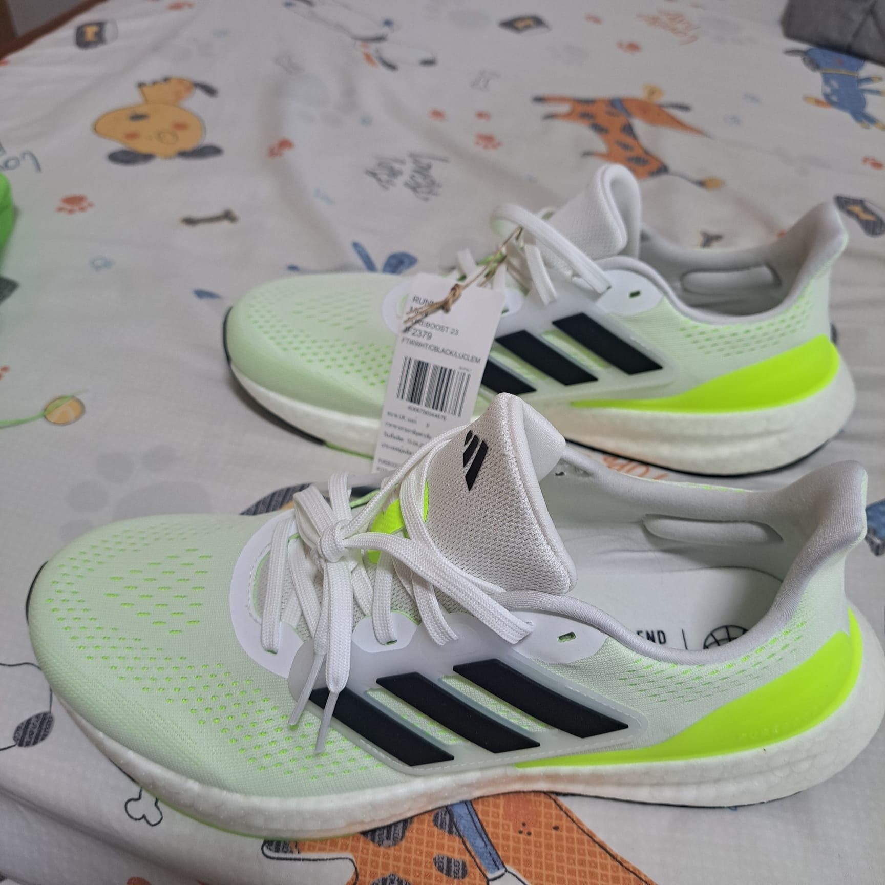 Adidas Pure Boost 2023 Jogging Track Shoes for Sell Brand New No Defect Stain or Dust Luxury Sneakers Footwear on Carousell