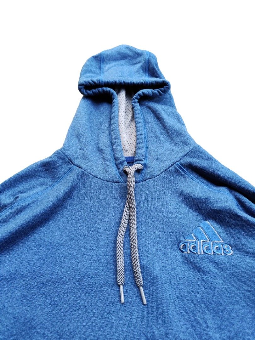 Adidas climawarm hoodie top blue