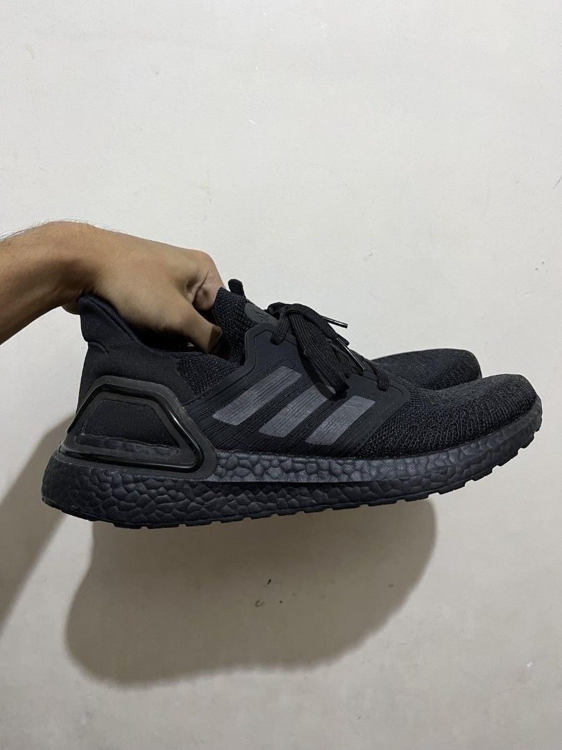 Adidas Ultraboost 20 Triple Black US 9 Men s Fashion Footwear