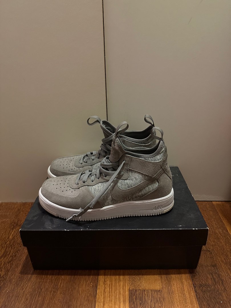 Air force 1 ultraforce mid prm cool grey sale