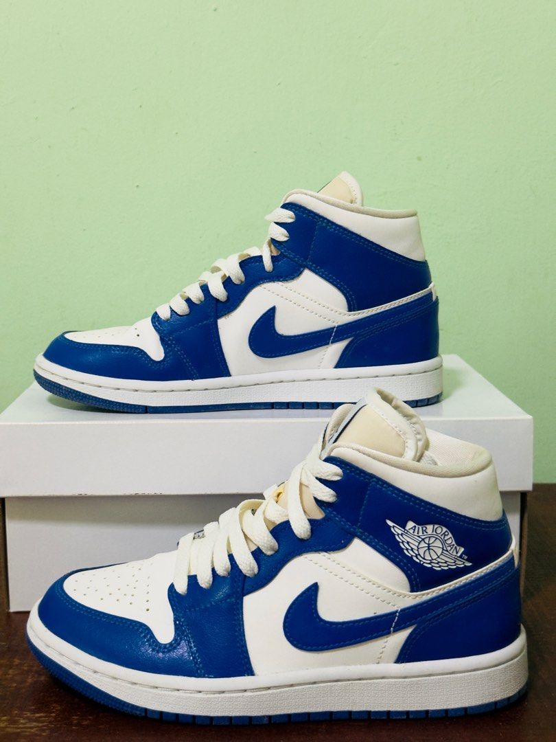 Nike air jordan 1 university hot sale blue