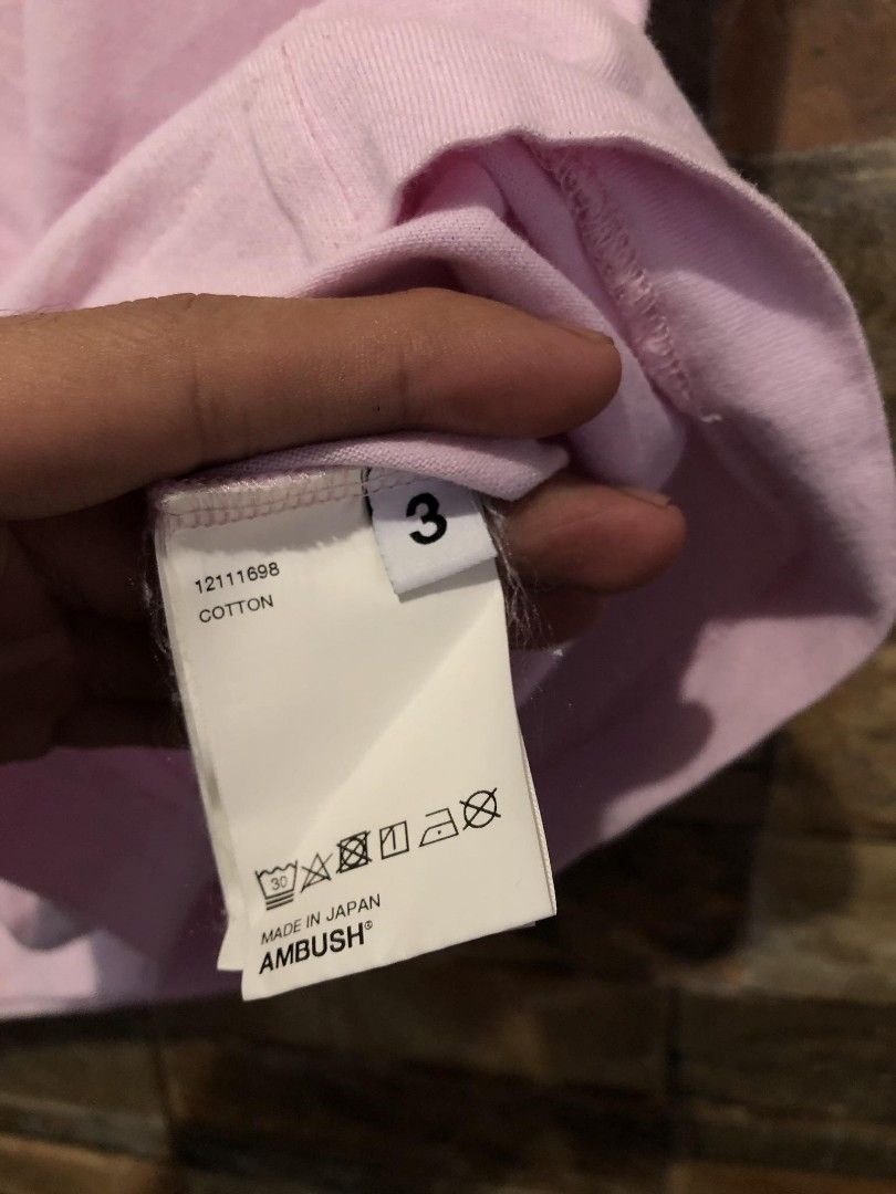 Ambush Japan - Xl Logo Version, Men's Fashion, Tops & Sets, Tshirts ...