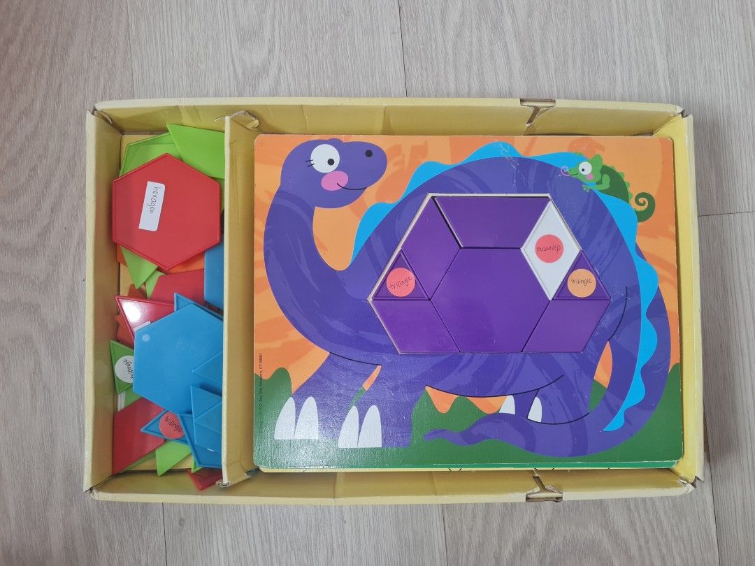 Animal Pattern Blocks Melissa Doug