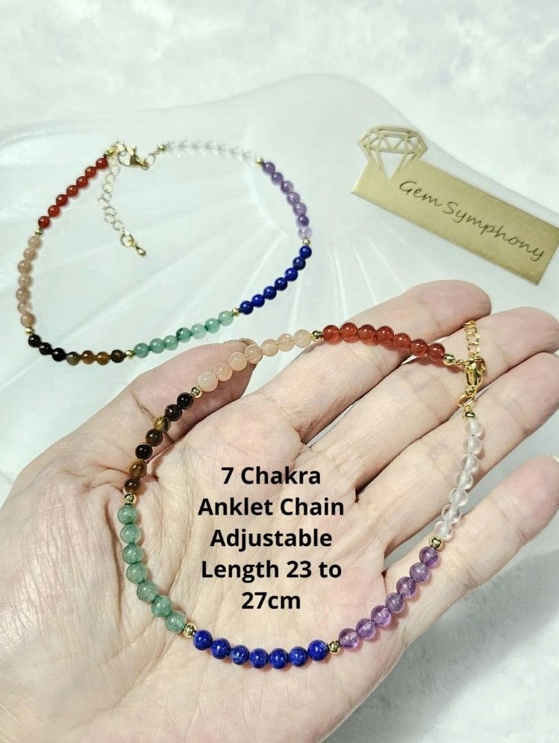 Chakra anklet sales