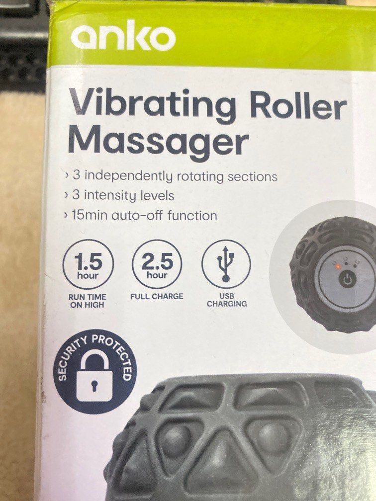 Anko Vibrating Roller Massager (Category: Massage Devices) located in Pasay City. Submitted by meostore (Listing ID 1280369137, Image 2). Description: .