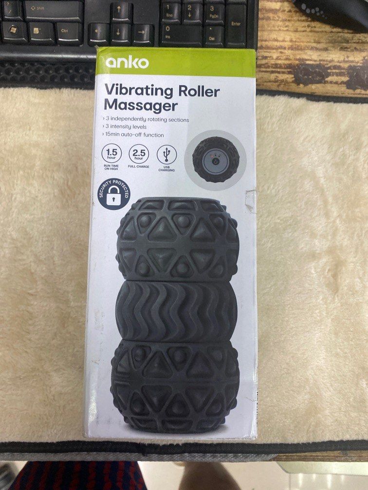 Anko Vibrating Roller Massager (Category: Massage Devices) located in Pasay City. Submitted by meostore (Listing ID 1280369137, Image 1). Description: .