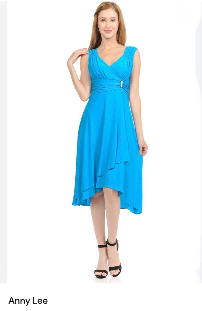 ANNY LEE red sleeveless dress, Women's Fashion, Dresses & Sets, Dresses on  Carousell