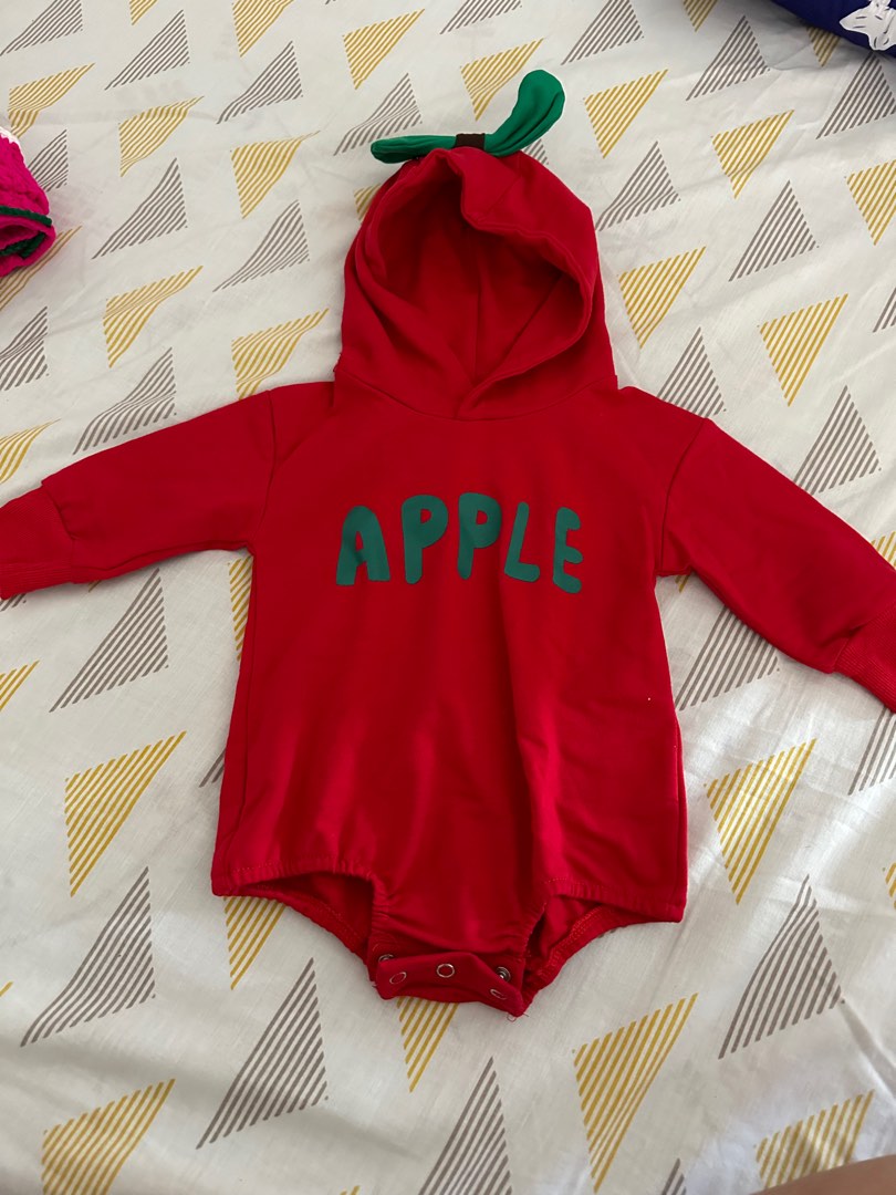 Apple baby costume, Babies & Kids, Babies & Kids Fashion on Carousell