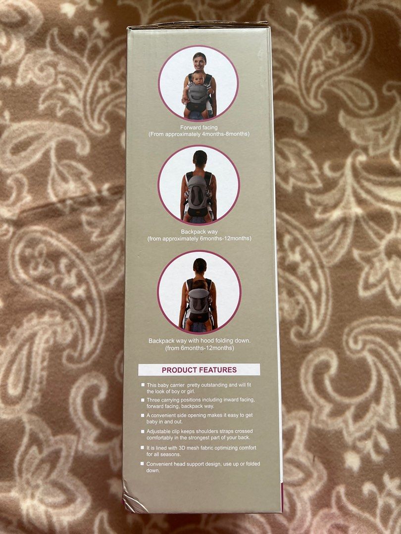 Apruva baby soft carrier 4in1, Babies & Kids, Going Out, Carriers